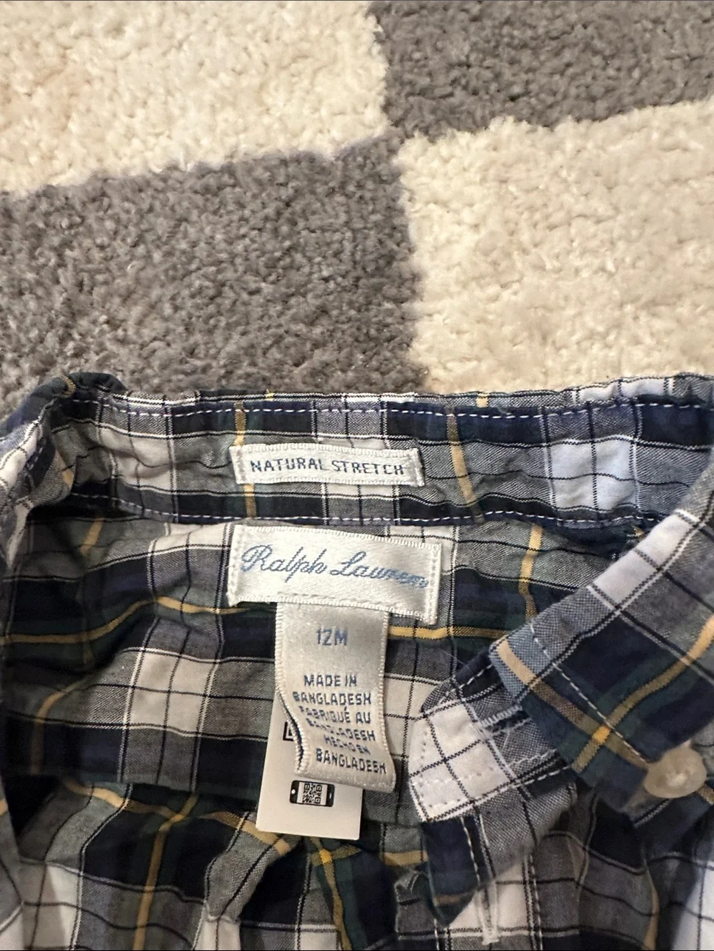 Baby boys dress shirt and pants set